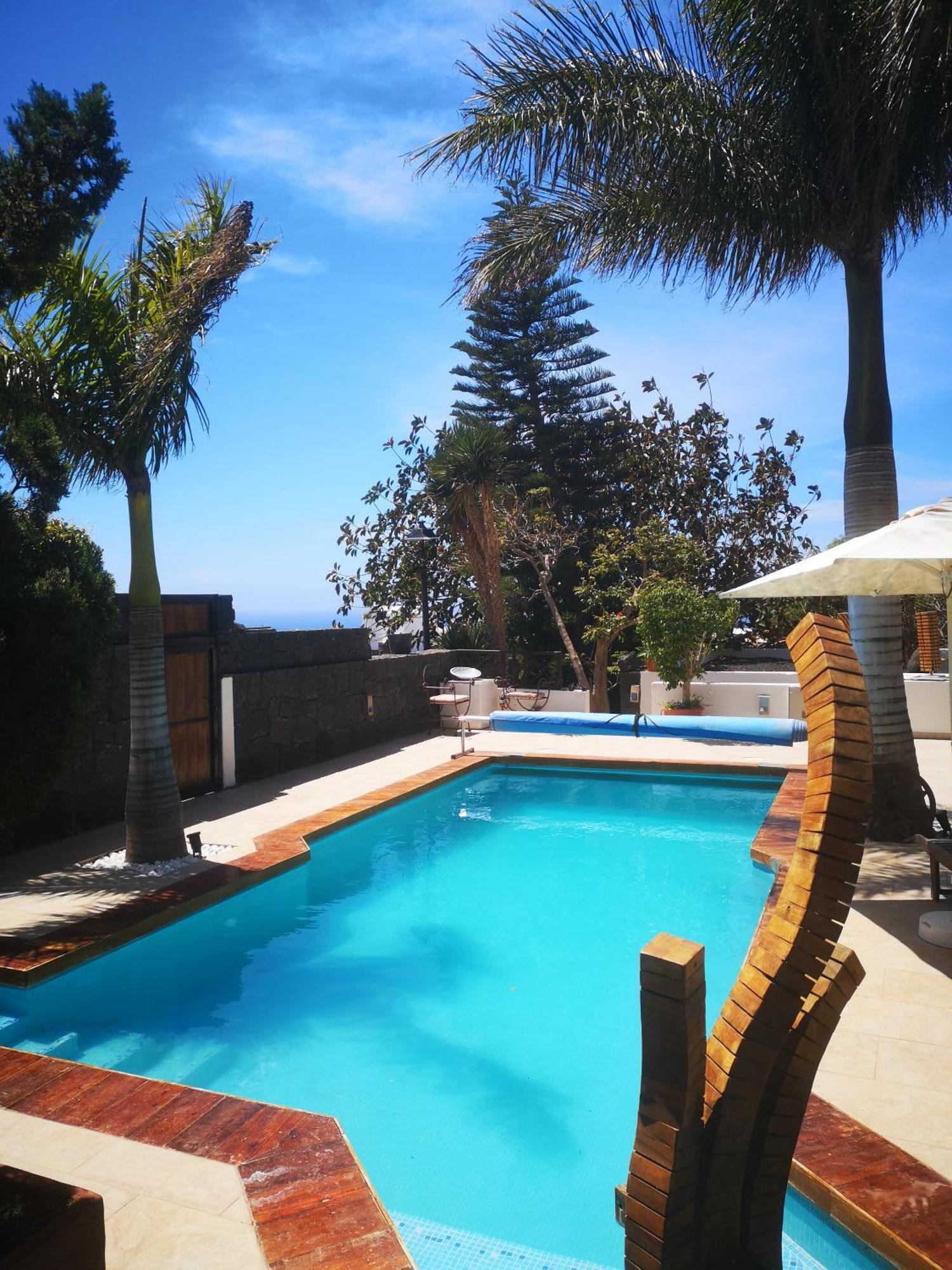 Villa Niki Mit Beheiztem Gemeinschaftspool Fuer 2 Appartments Las Brenas Bagian luar foto